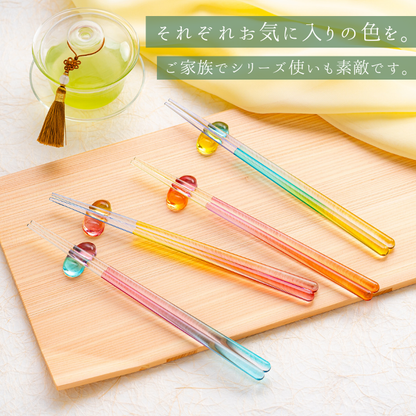 【とうめいはし】透き通ったお箸
