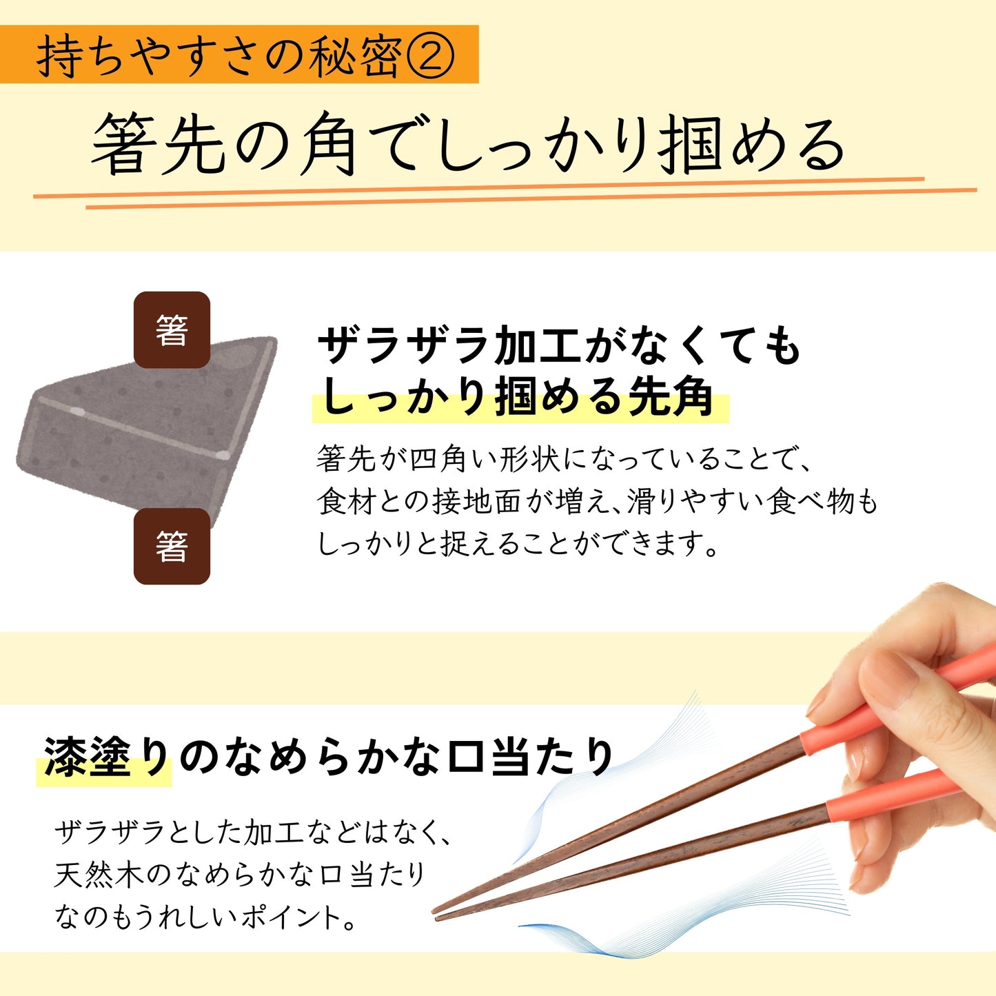 【力の弱い子供やお年寄りに】 補助箸 らくらくfit 箸