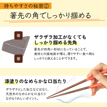 【力の弱い子供やお年寄りに】 補助箸 らくらくfit 箸